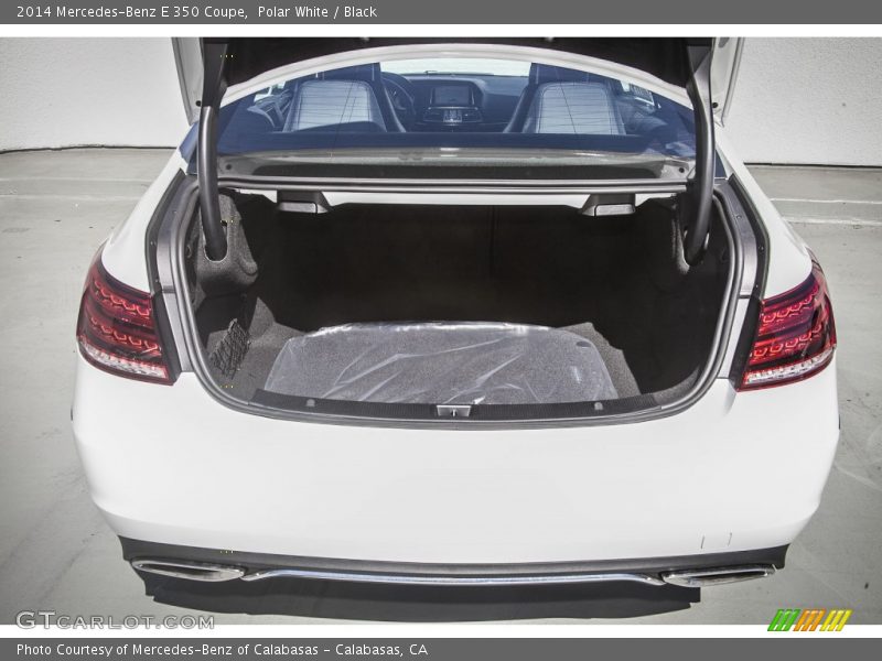 Polar White / Black 2014 Mercedes-Benz E 350 Coupe