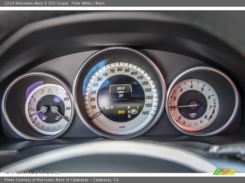 Polar White / Black 2014 Mercedes-Benz E 350 Coupe