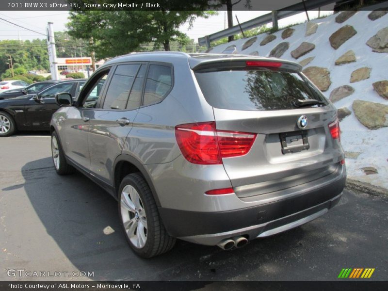 Space Gray Metallic / Black 2011 BMW X3 xDrive 35i