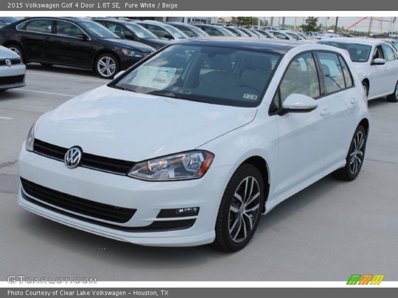  2015 Golf 4 Door 1.8T SE Pure White