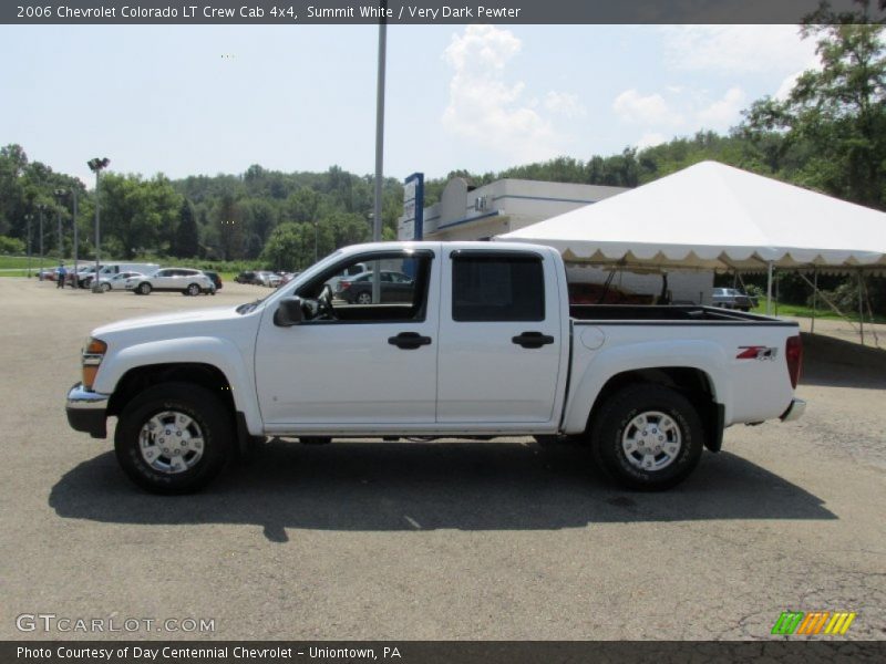 Summit White / Very Dark Pewter 2006 Chevrolet Colorado LT Crew Cab 4x4