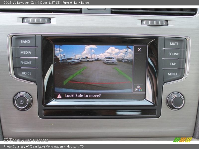 Controls of 2015 Golf 4 Door 1.8T SE