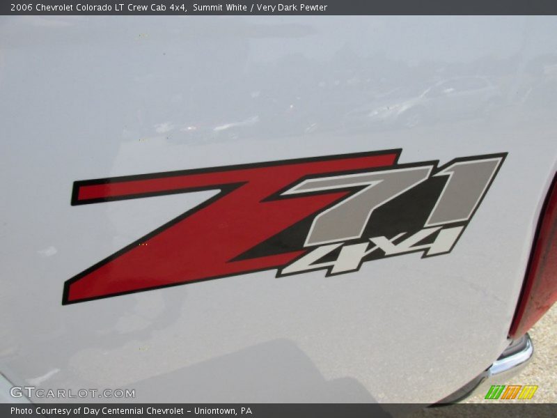 Summit White / Very Dark Pewter 2006 Chevrolet Colorado LT Crew Cab 4x4