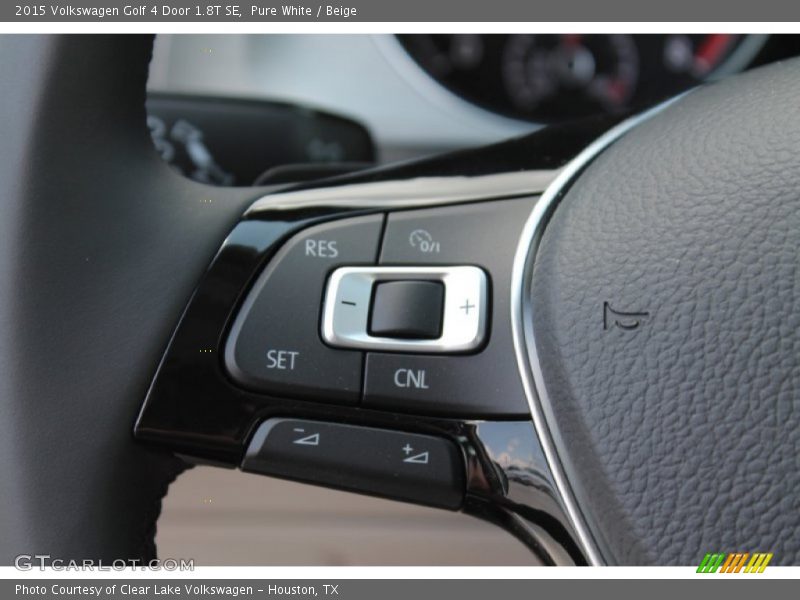 Controls of 2015 Golf 4 Door 1.8T SE