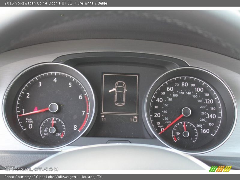  2015 Golf 4 Door 1.8T SE 4 Door 1.8T SE Gauges