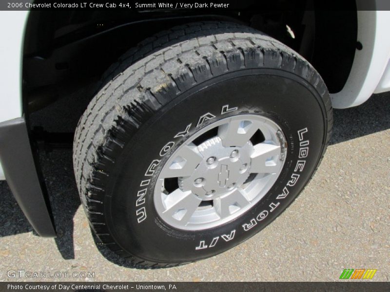 Summit White / Very Dark Pewter 2006 Chevrolet Colorado LT Crew Cab 4x4