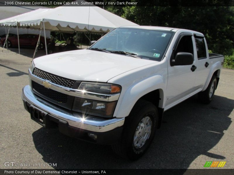 Summit White / Very Dark Pewter 2006 Chevrolet Colorado LT Crew Cab 4x4