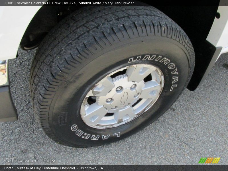 Summit White / Very Dark Pewter 2006 Chevrolet Colorado LT Crew Cab 4x4