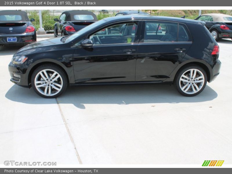  2015 Golf 4 Door 1.8T SEL Black