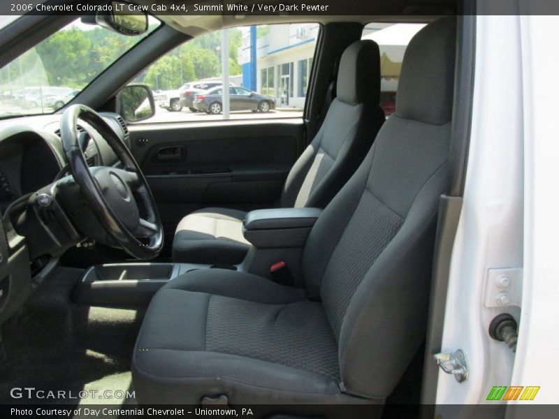 Summit White / Very Dark Pewter 2006 Chevrolet Colorado LT Crew Cab 4x4