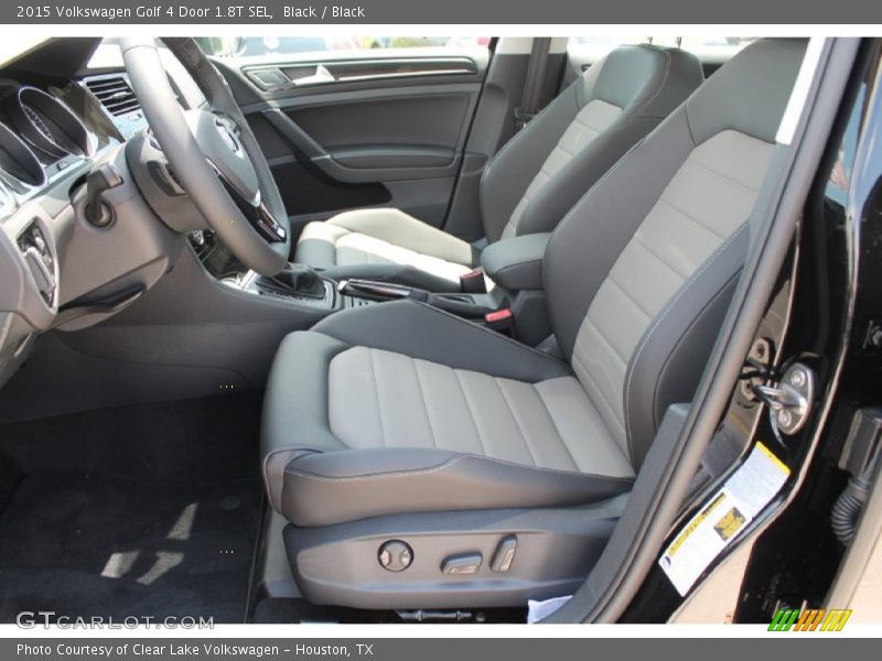  2015 Golf 4 Door 1.8T SEL Black Interior