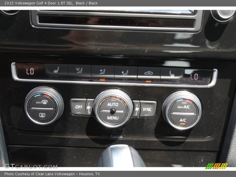 Controls of 2015 Golf 4 Door 1.8T SEL
