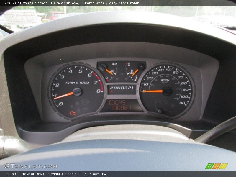Summit White / Very Dark Pewter 2006 Chevrolet Colorado LT Crew Cab 4x4