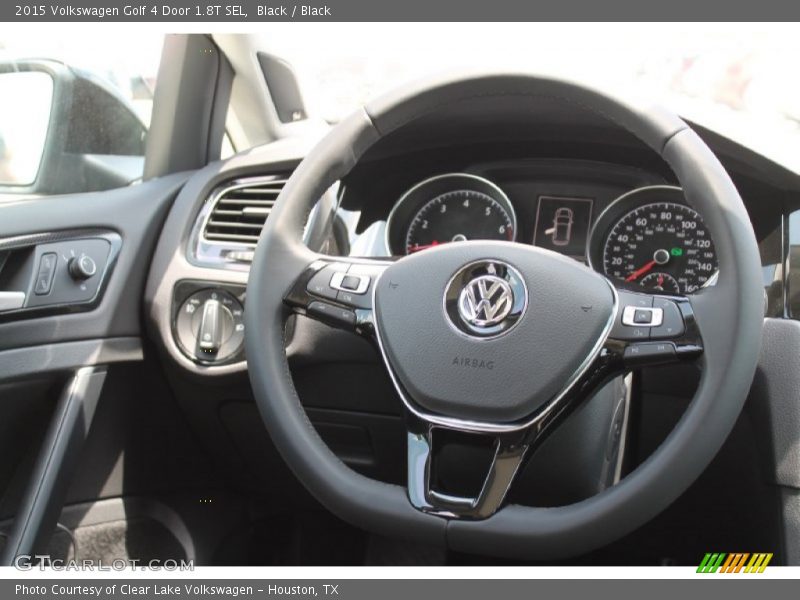  2015 Golf 4 Door 1.8T SEL Steering Wheel