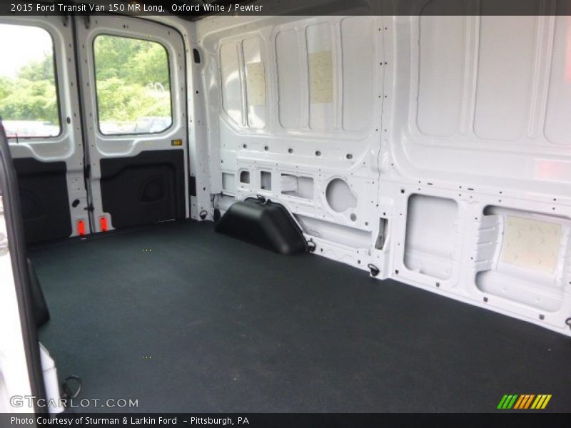 Oxford White / Pewter 2015 Ford Transit Van 150 MR Long