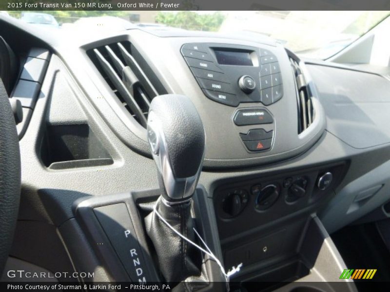 Oxford White / Pewter 2015 Ford Transit Van 150 MR Long