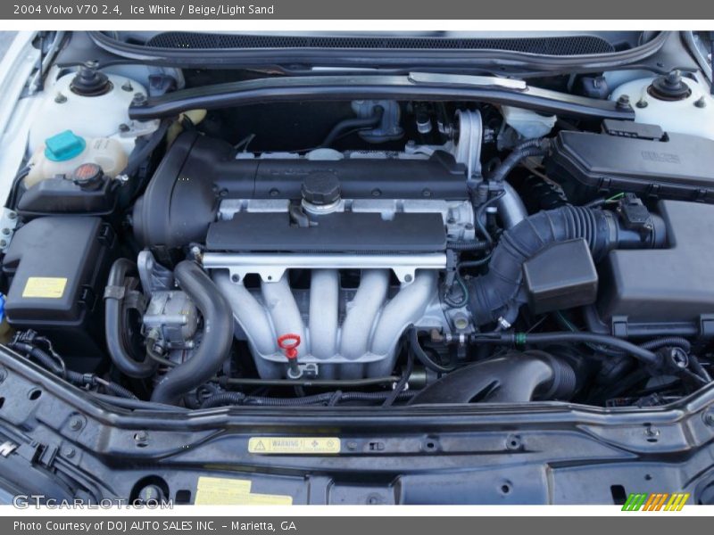 Ice White / Beige/Light Sand 2004 Volvo V70 2.4