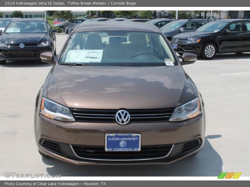 Toffee Brown Metallic / Cornsilk Beige 2014 Volkswagen Jetta SE Sedan