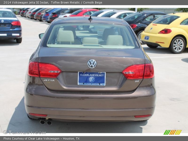 Toffee Brown Metallic / Cornsilk Beige 2014 Volkswagen Jetta SE Sedan