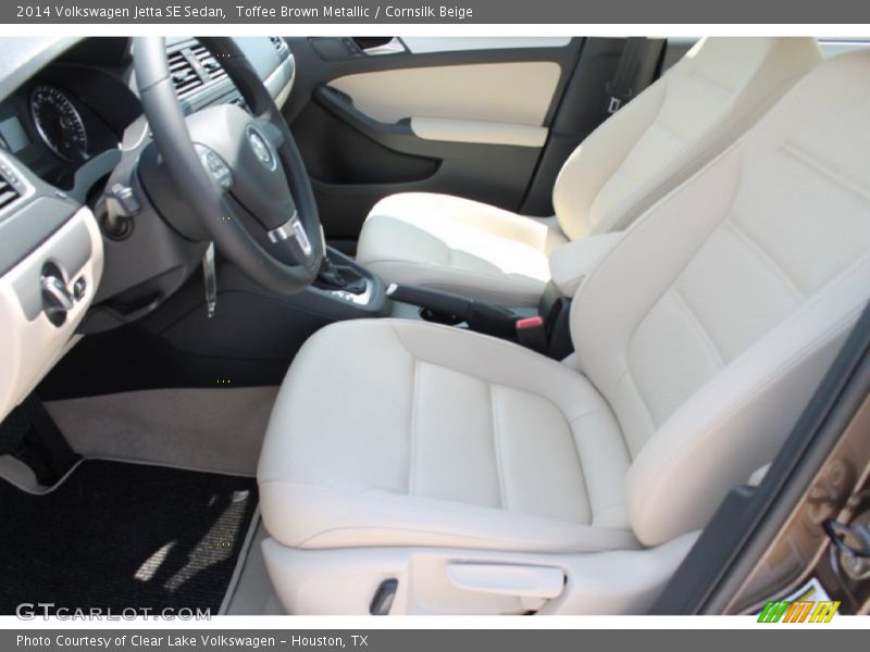 Toffee Brown Metallic / Cornsilk Beige 2014 Volkswagen Jetta SE Sedan