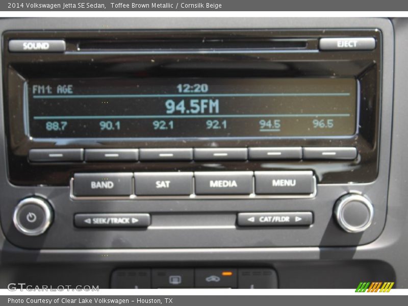 Toffee Brown Metallic / Cornsilk Beige 2014 Volkswagen Jetta SE Sedan