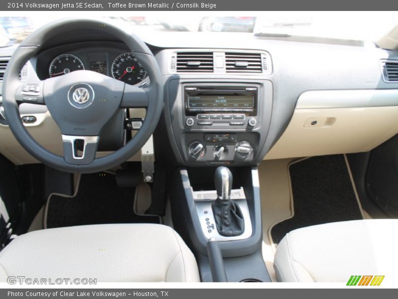 Toffee Brown Metallic / Cornsilk Beige 2014 Volkswagen Jetta SE Sedan