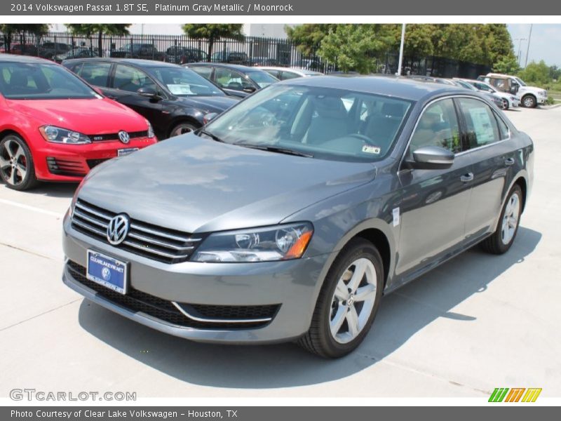 Platinum Gray Metallic / Moonrock 2014 Volkswagen Passat 1.8T SE