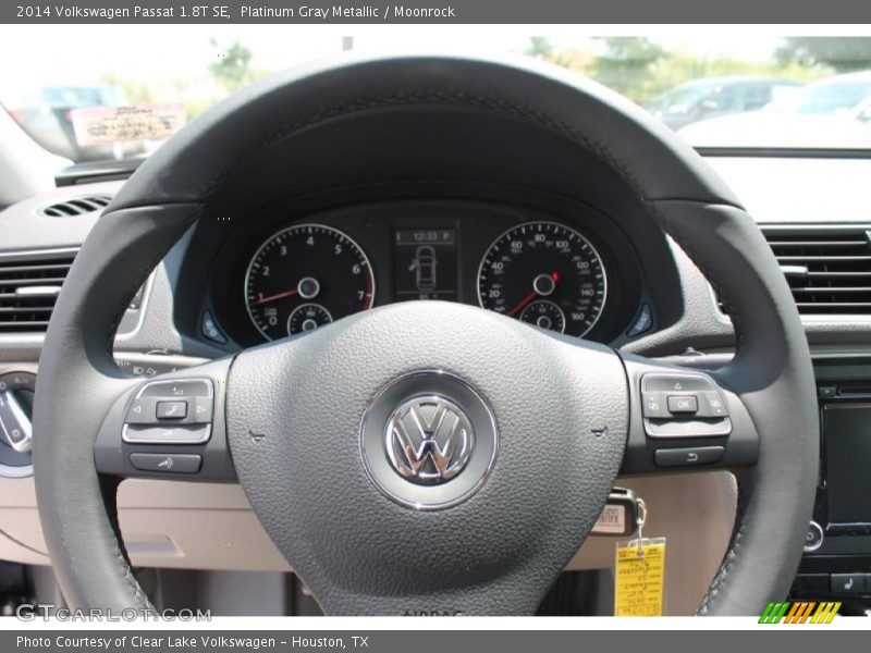 Platinum Gray Metallic / Moonrock 2014 Volkswagen Passat 1.8T SE