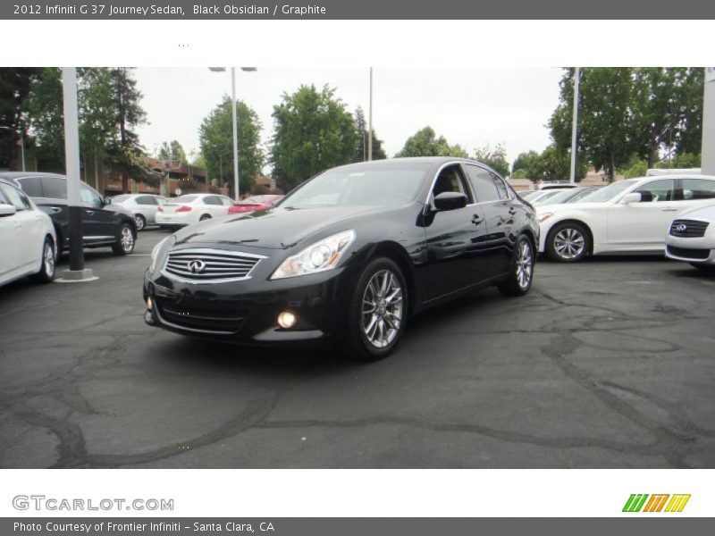 Black Obsidian / Graphite 2012 Infiniti G 37 Journey Sedan