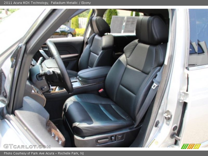 Palladium Metallic / Ebony 2011 Acura MDX Technology