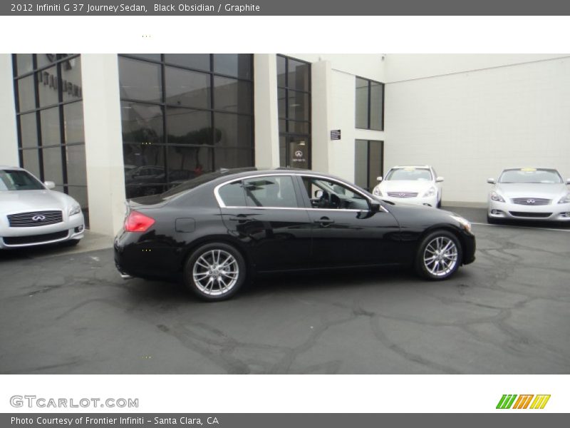 Black Obsidian / Graphite 2012 Infiniti G 37 Journey Sedan