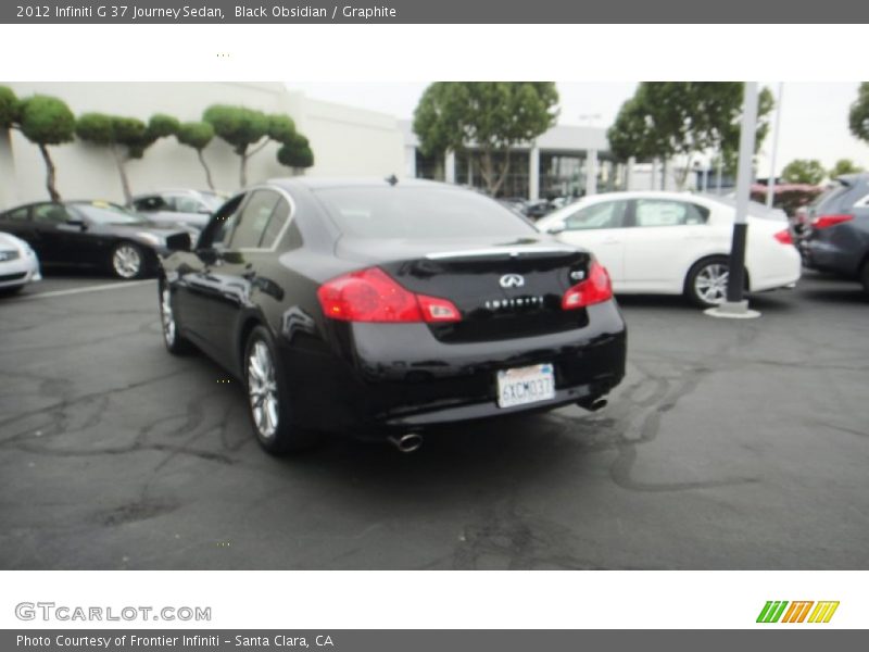 Black Obsidian / Graphite 2012 Infiniti G 37 Journey Sedan