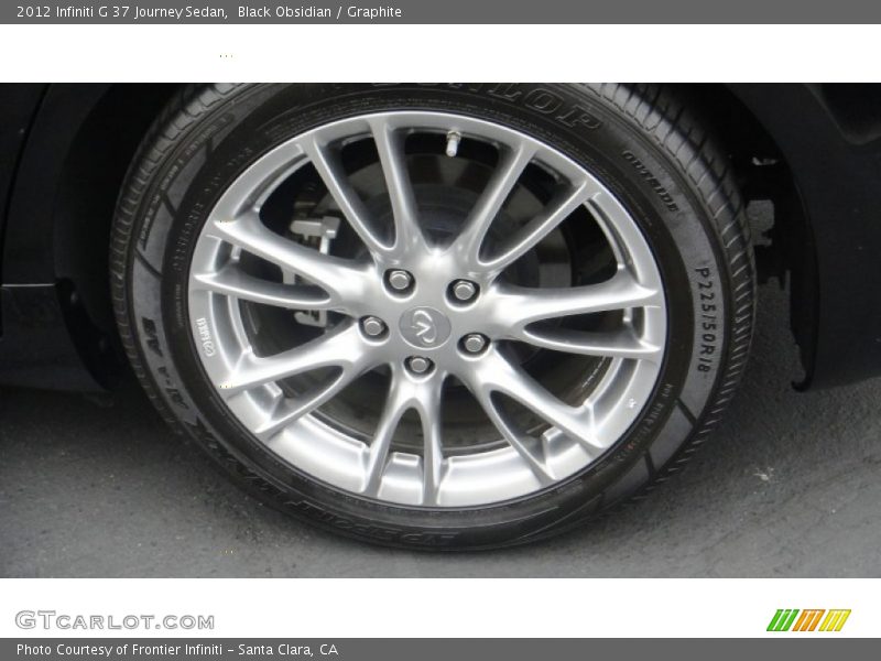 Black Obsidian / Graphite 2012 Infiniti G 37 Journey Sedan