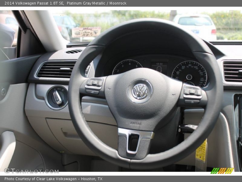 Platinum Gray Metallic / Moonrock 2014 Volkswagen Passat 1.8T SE