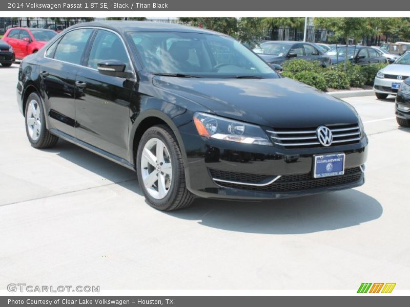 Black / Titan Black 2014 Volkswagen Passat 1.8T SE