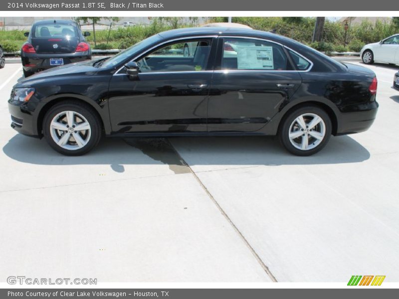 Black / Titan Black 2014 Volkswagen Passat 1.8T SE