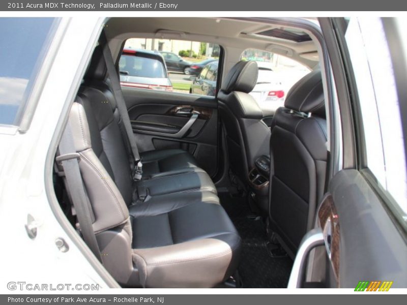 Palladium Metallic / Ebony 2011 Acura MDX Technology