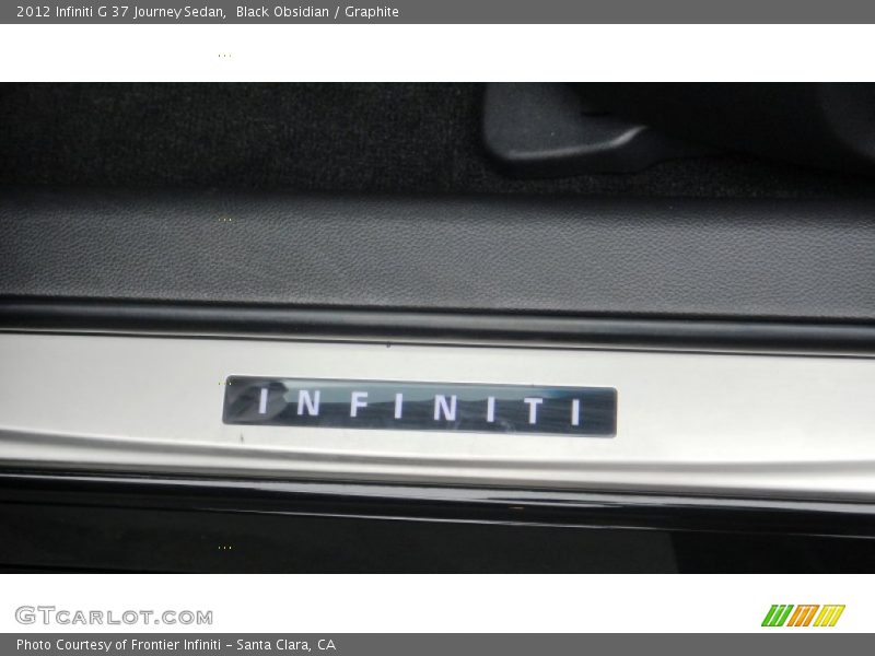 Black Obsidian / Graphite 2012 Infiniti G 37 Journey Sedan