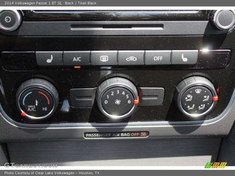 Black / Titan Black 2014 Volkswagen Passat 1.8T SE