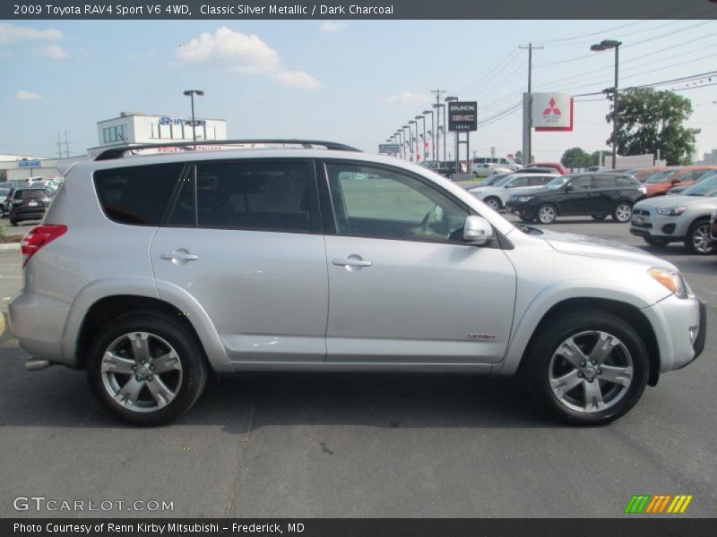 Classic Silver Metallic / Dark Charcoal 2009 Toyota RAV4 Sport V6 4WD