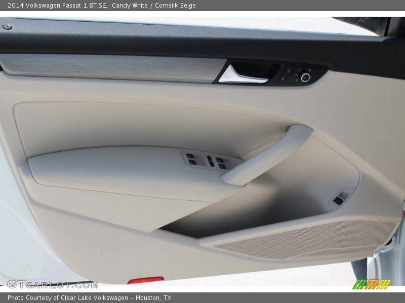 Candy White / Cornsilk Beige 2014 Volkswagen Passat 1.8T SE