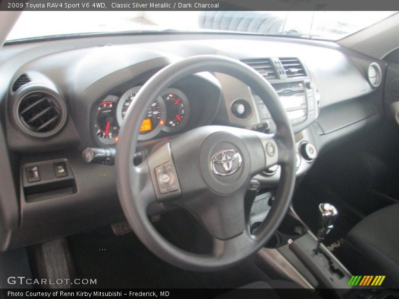Classic Silver Metallic / Dark Charcoal 2009 Toyota RAV4 Sport V6 4WD