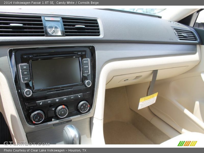 Candy White / Cornsilk Beige 2014 Volkswagen Passat 1.8T SE
