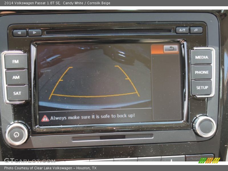 Candy White / Cornsilk Beige 2014 Volkswagen Passat 1.8T SE