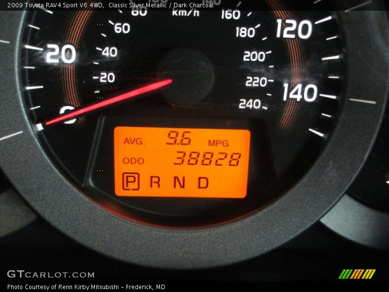 Classic Silver Metallic / Dark Charcoal 2009 Toyota RAV4 Sport V6 4WD