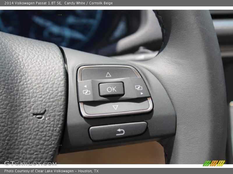 Candy White / Cornsilk Beige 2014 Volkswagen Passat 1.8T SE