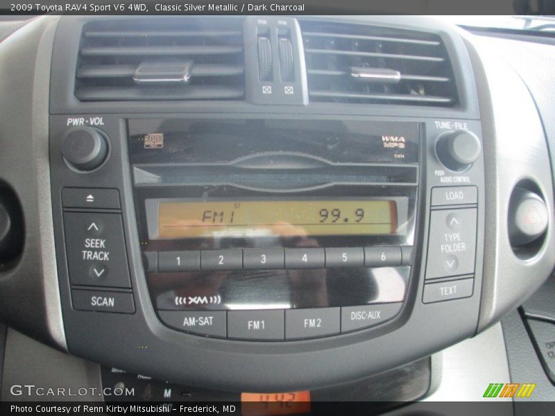 Classic Silver Metallic / Dark Charcoal 2009 Toyota RAV4 Sport V6 4WD