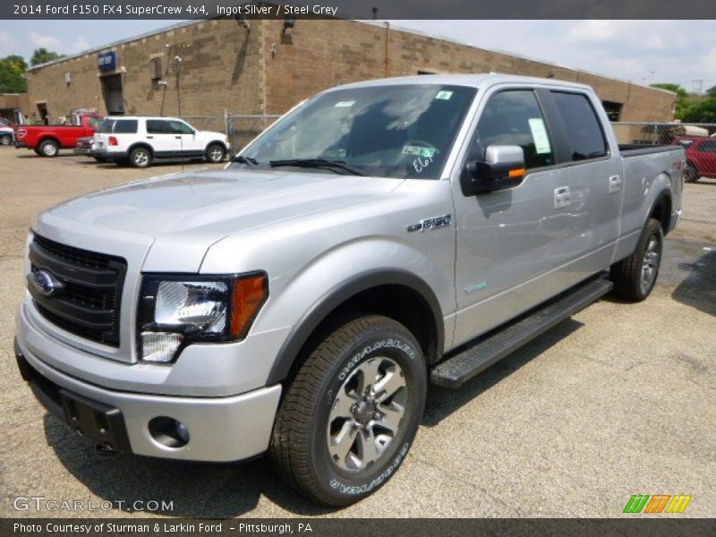 Ingot Silver / Steel Grey 2014 Ford F150 FX4 SuperCrew 4x4