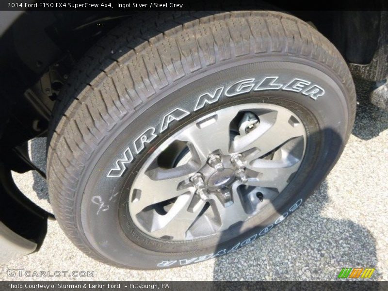 Ingot Silver / Steel Grey 2014 Ford F150 FX4 SuperCrew 4x4