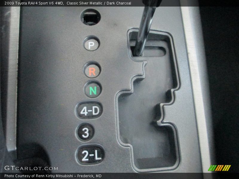 Classic Silver Metallic / Dark Charcoal 2009 Toyota RAV4 Sport V6 4WD